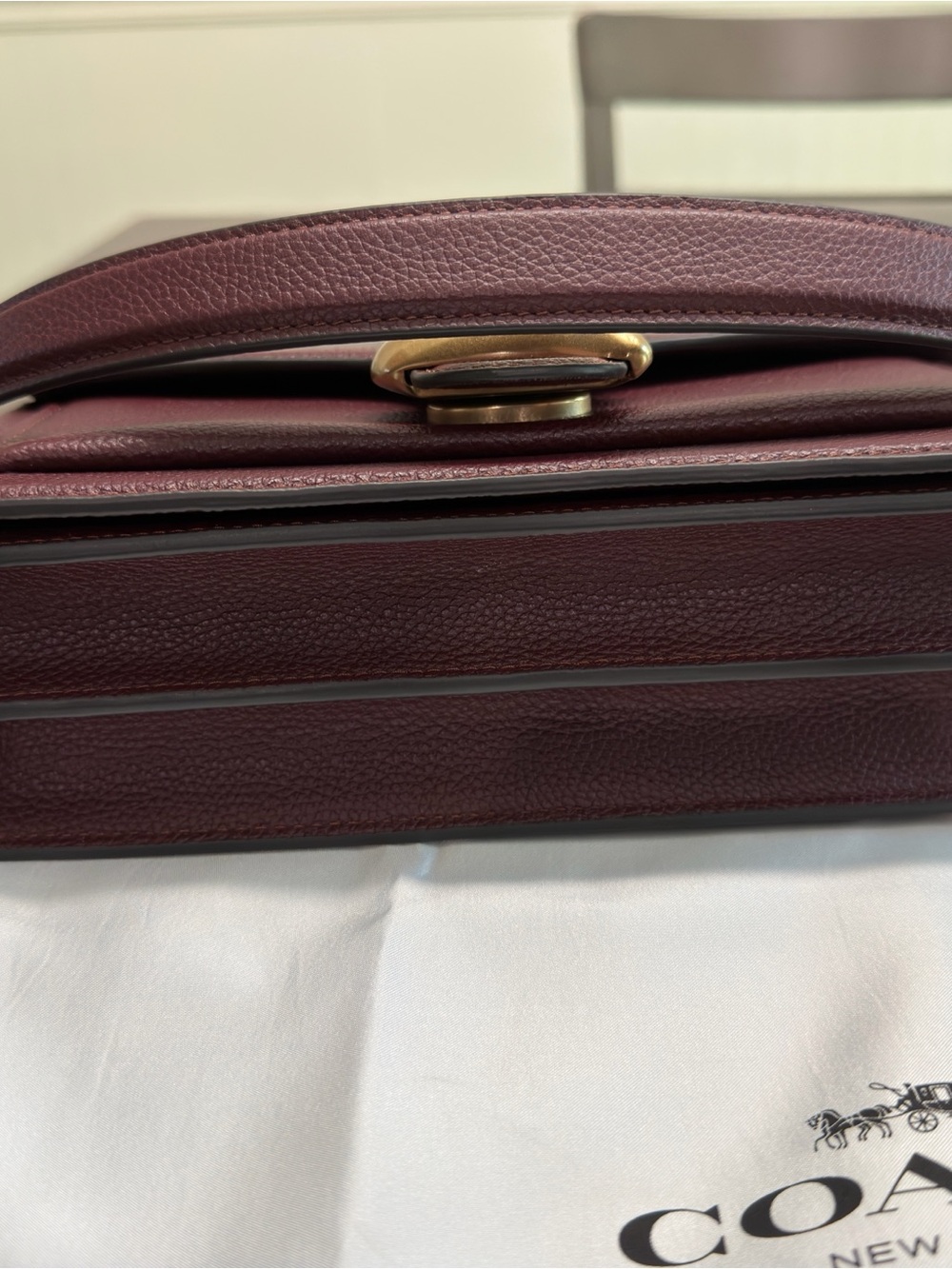 NWOT Coach Tabby 26 in Merlot - Picture 13 of 14